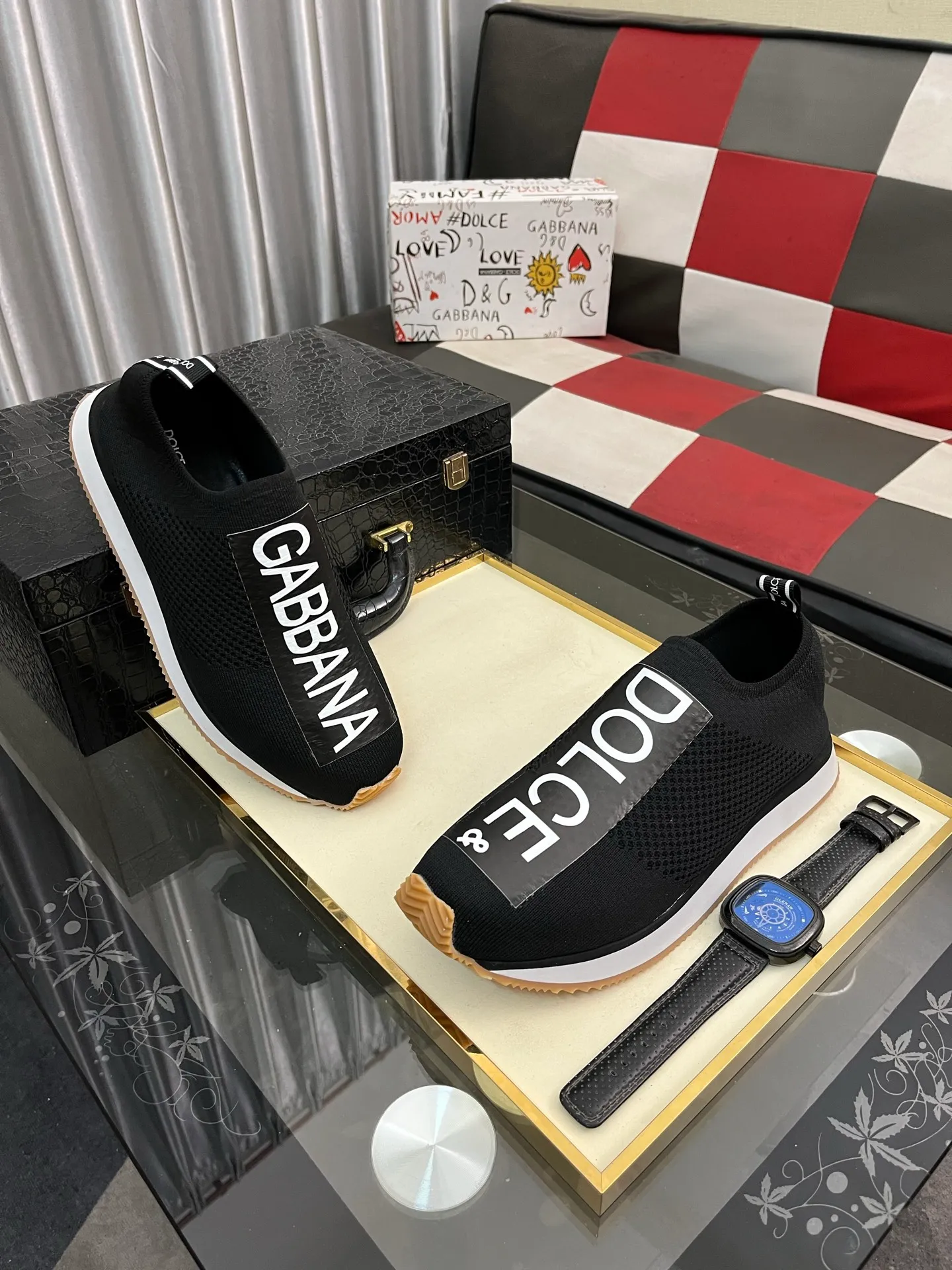 Men's men's shoes 💰420⌚️⌚️【DG～】couple casual shoes 2025z cabinet sales simultaneously 🔶Size: 35-46#️⃣ 🔷8 colors🔜The upper is made of multi-material splicing➕Mesh lining, comfortable and breathable, sole: original comfortable and wear-resistant outsole, ⚠️real thing📱photographed🎬real thing is better📢📢📢